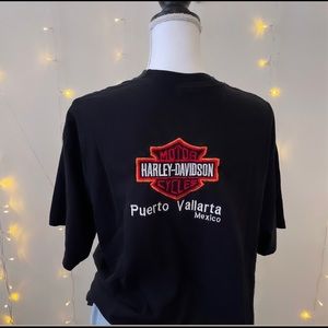 Embroidered Harley Davidson Shirt